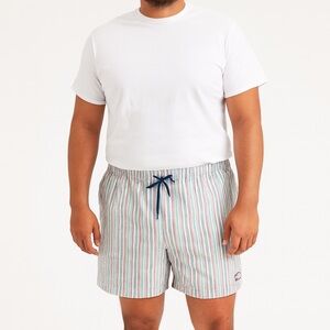 Vineyard Vines Men’s Striped Drawstring Swim‎ Trunks Multicolor Size XL